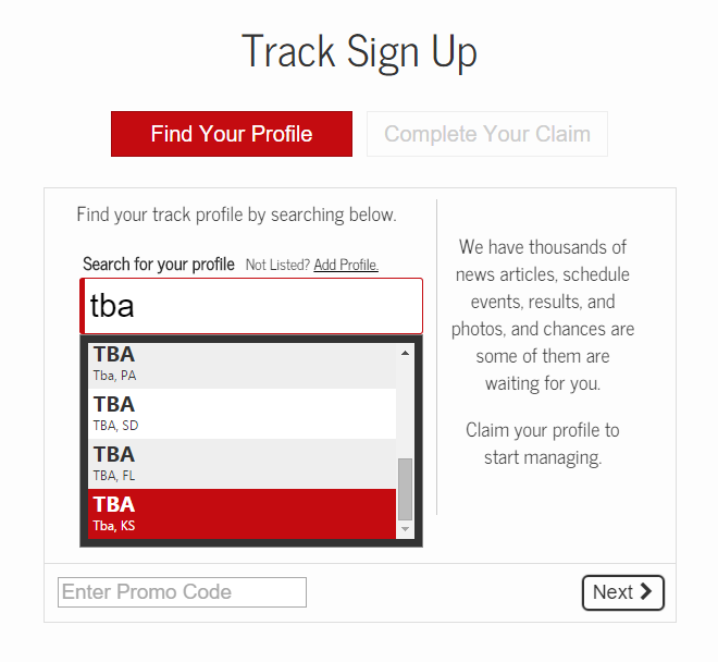 instructions for mytracks